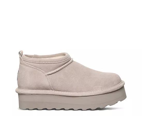 Bearpaw Retro Super Shorty Faux Suede Womens Boots Product Image