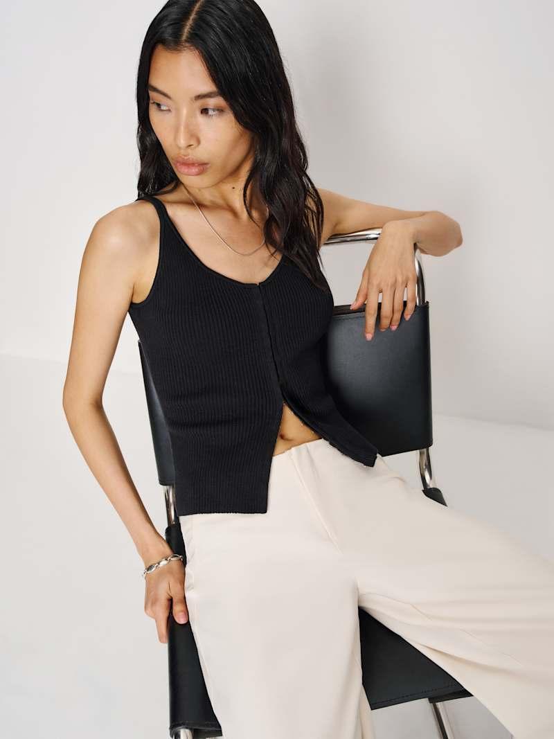 Eloise Cotton Sweater Tank Product Image
