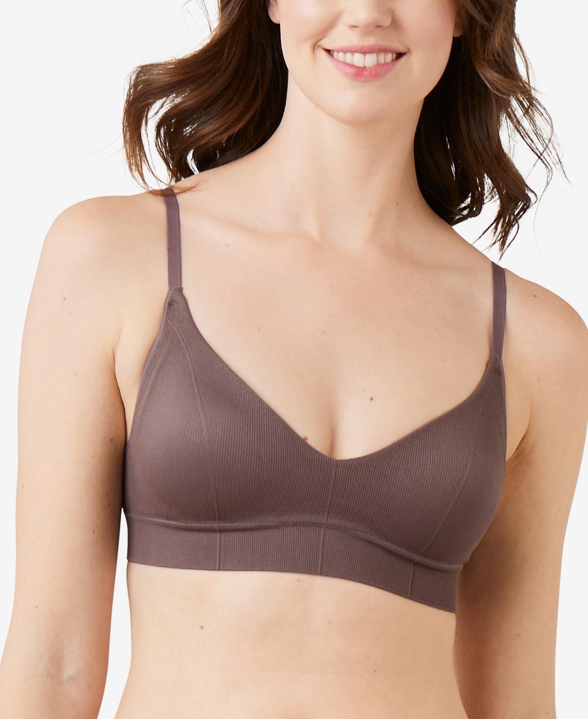 Maidenform® M Wireless Stretch Rib Bralette DM2303, Women's, Size: XL, Evening Blush Product Image