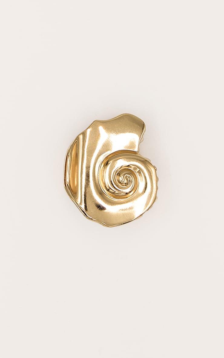 Gold Shell Claw Clip Product Image