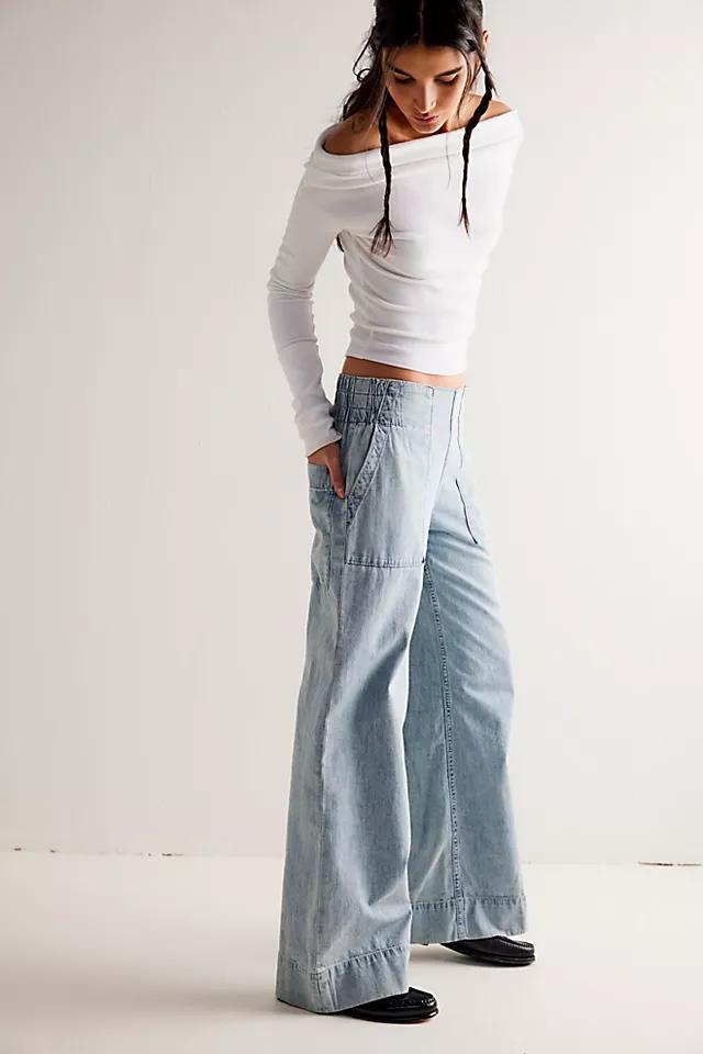 We The Free Breezy Denim Pull-On Jeans Product Image