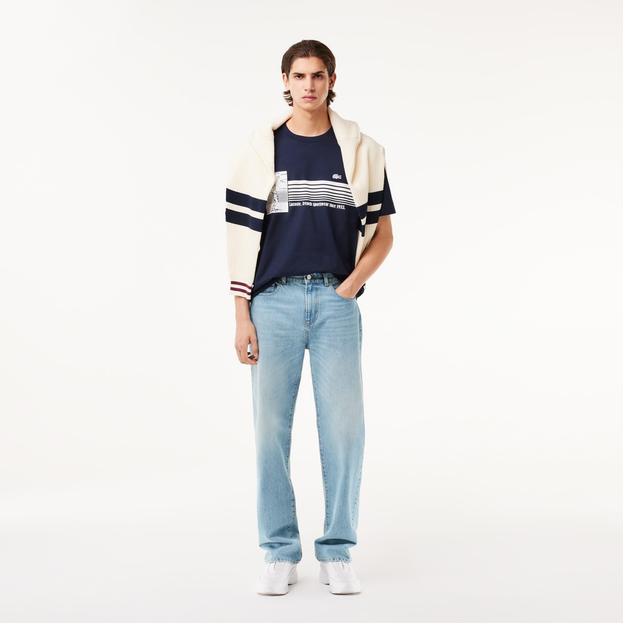 Men's Made In France Heavy Cotton T-Shirt Product Image