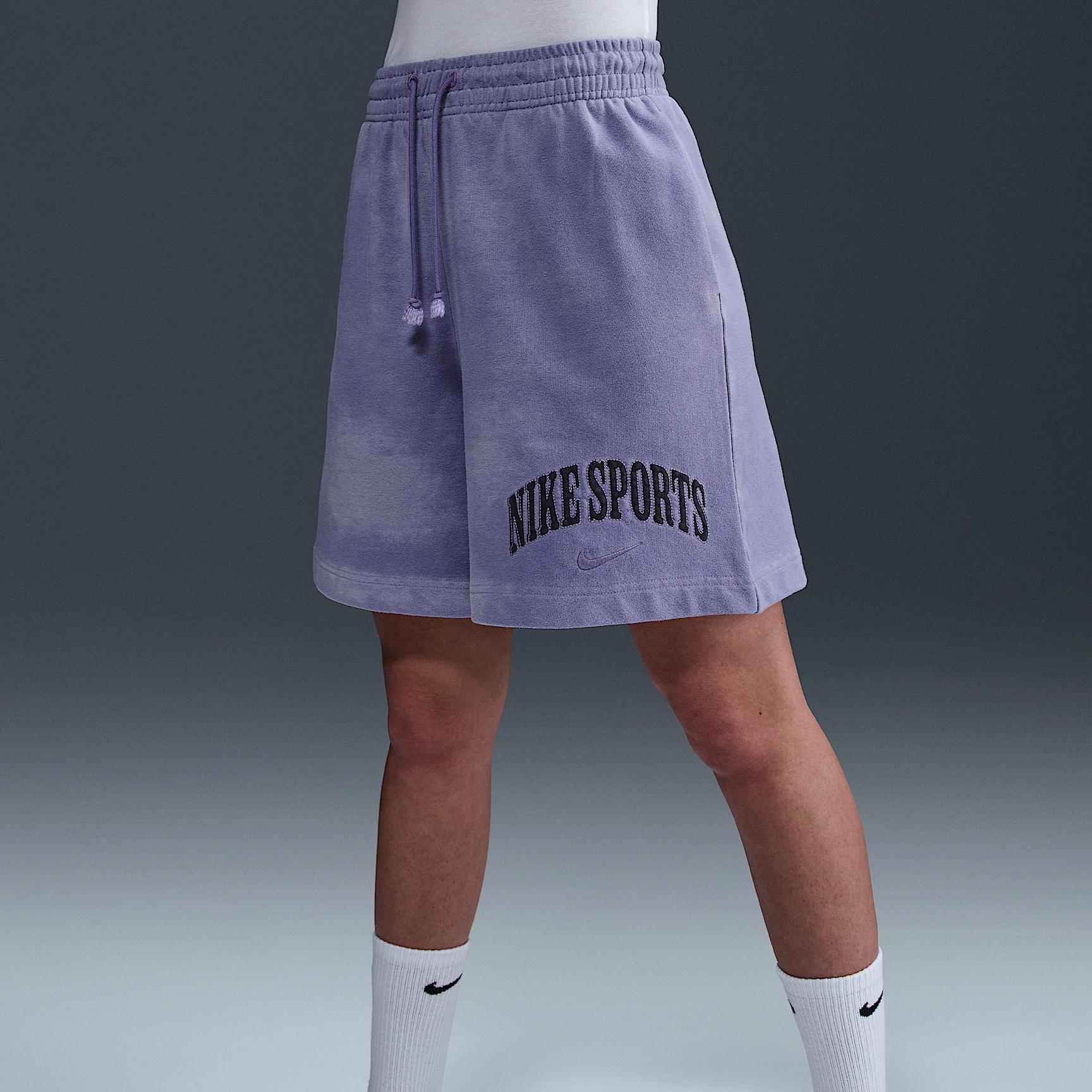 Nike Sportswear Phoenix Fleece Women's High-Waisted French Terry Shorts Product Image