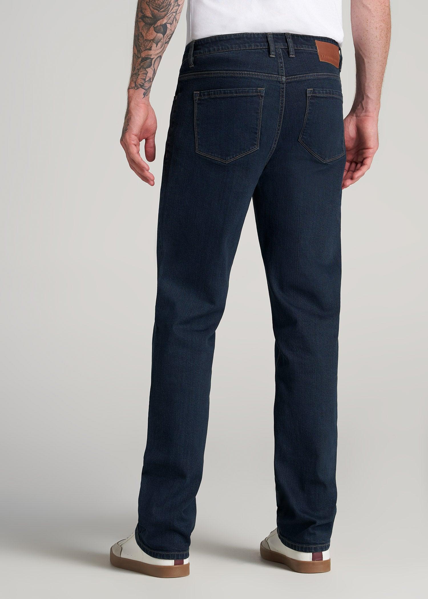 J1 STRAIGHT LEG Jeans for Tall Men in Deep Blue Rinse Male Product Image