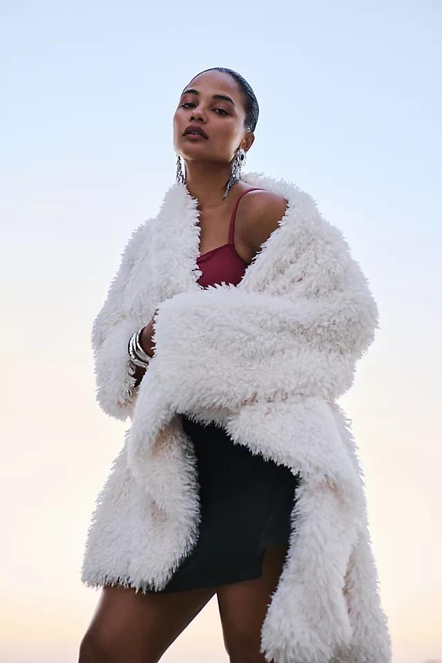 Daily Practice by Anthropologie Faux-Fur Jacket Product Image