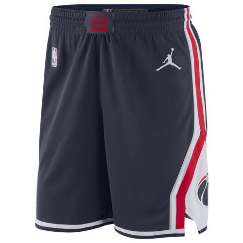 Mens Jordan Navy 2019/20 Washington Wizards Icon Edition Swingman Shorts Product Image