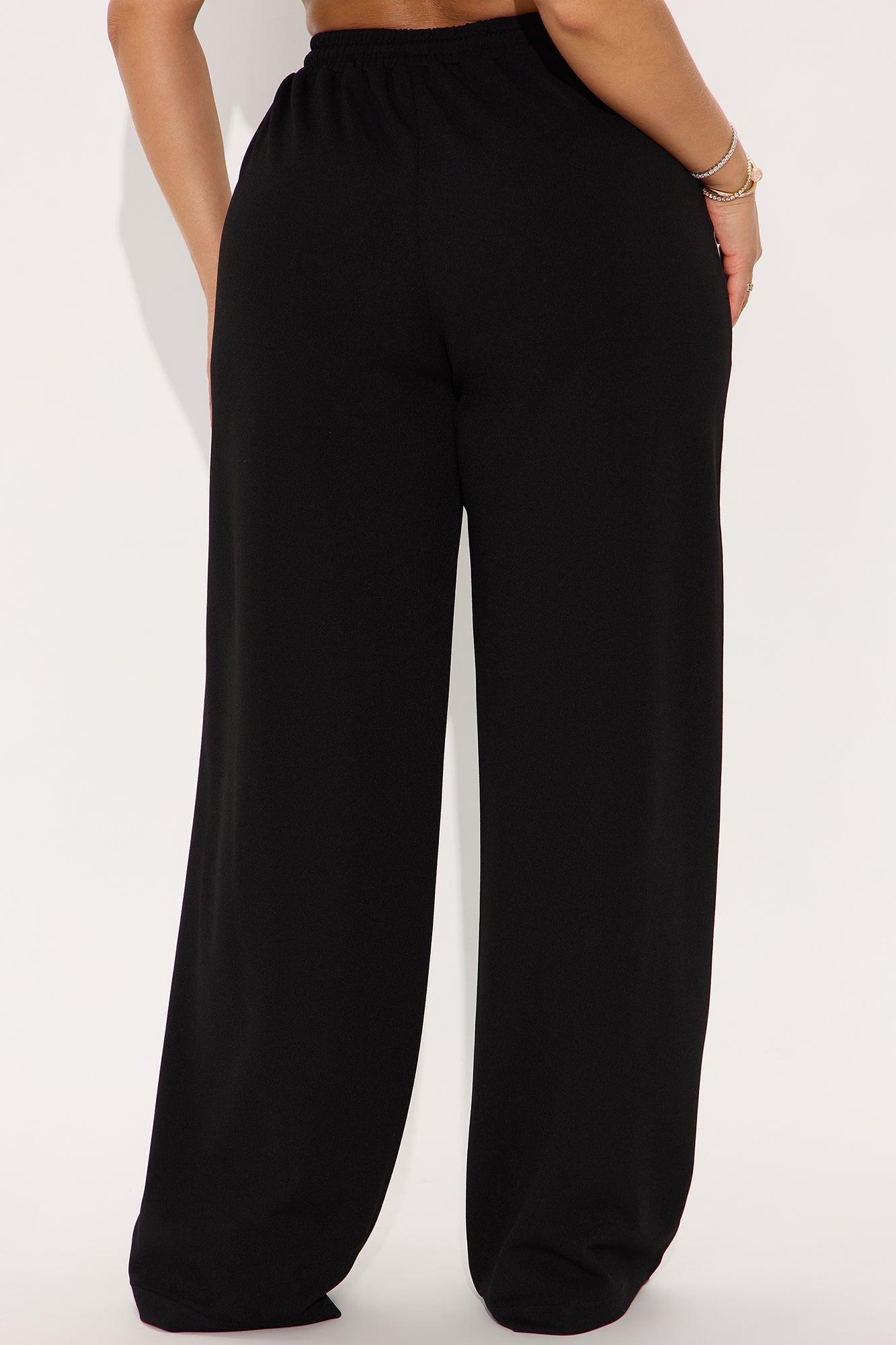 Point Of View Track Trouser Pant - Black Product Image