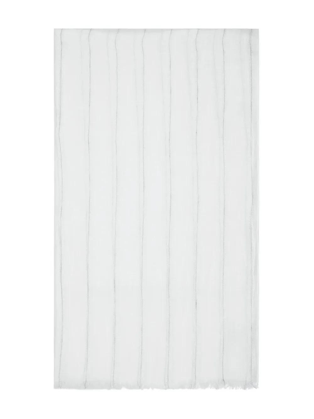 BRUNELLO CUCINELLI Scarf In White Product Image