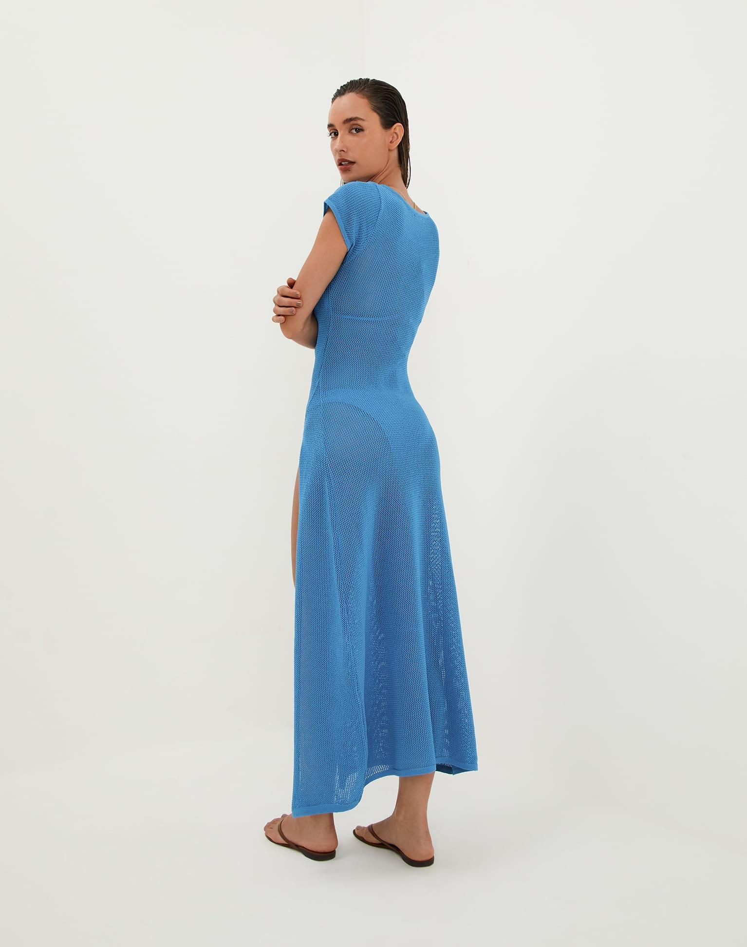 Sylvie Long Cover Up - Beach Front Product Image
