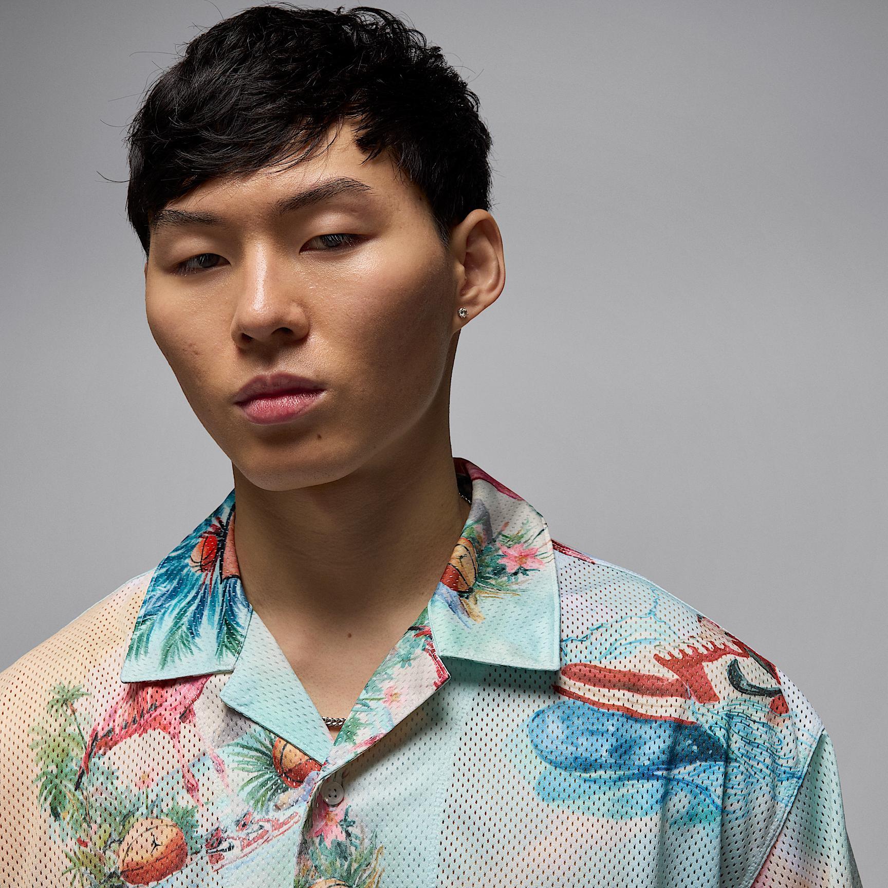 Jordan Essentials Men's Printed Camp Top Product Image