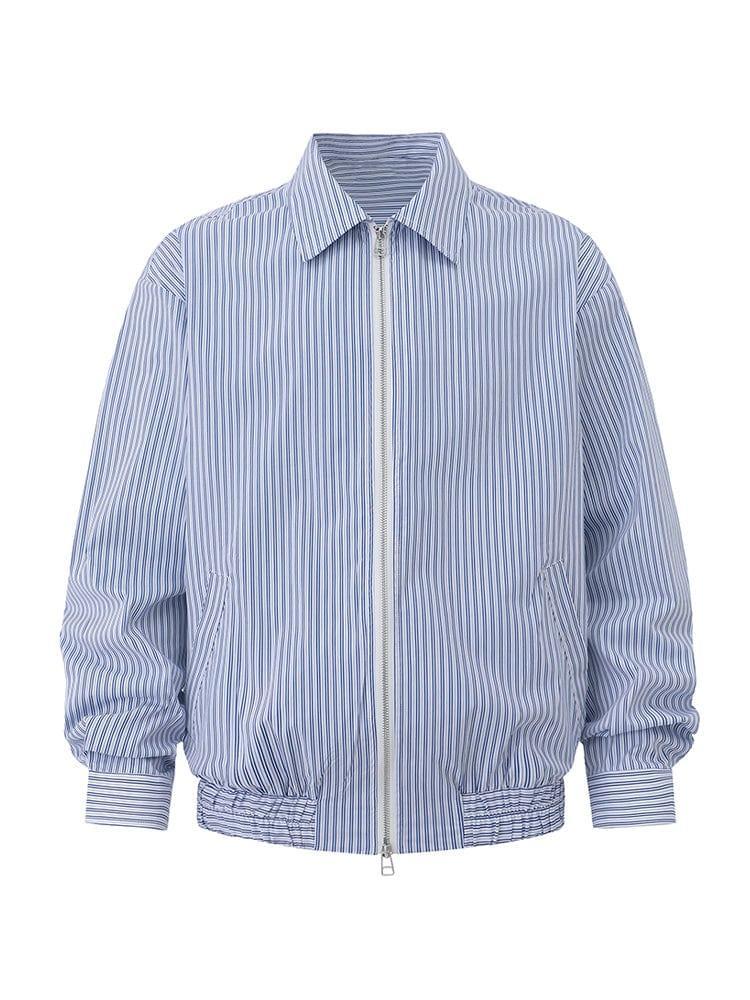 RT No. 12484 BLUE PLAID BUTTON-UP SHIRT Product Image