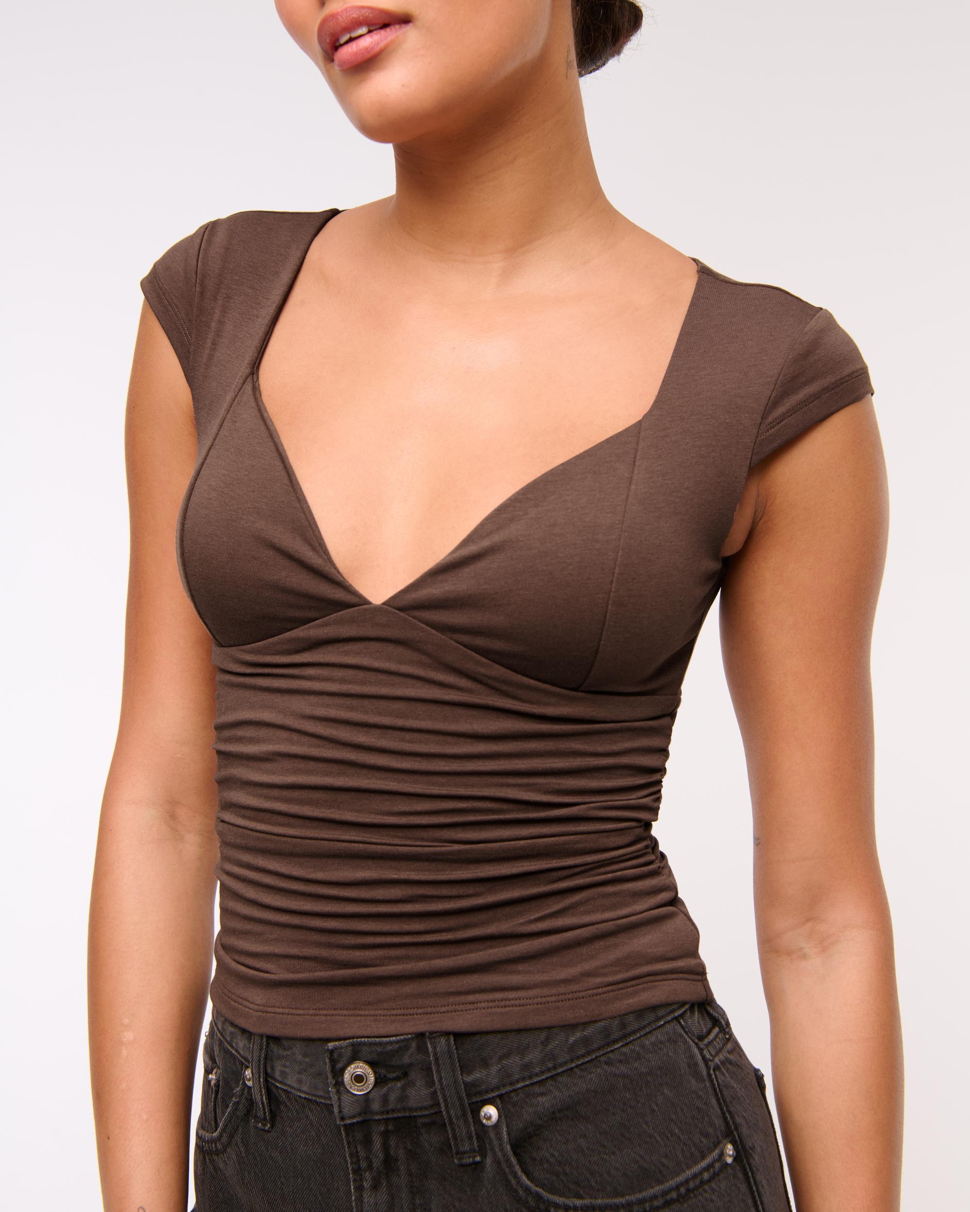 The A&F Zoe Bra-Free Top Product Image