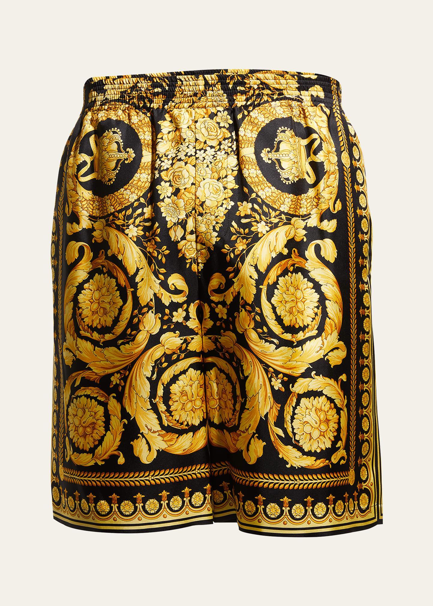 Mens Silk Barocco Shorts Product Image