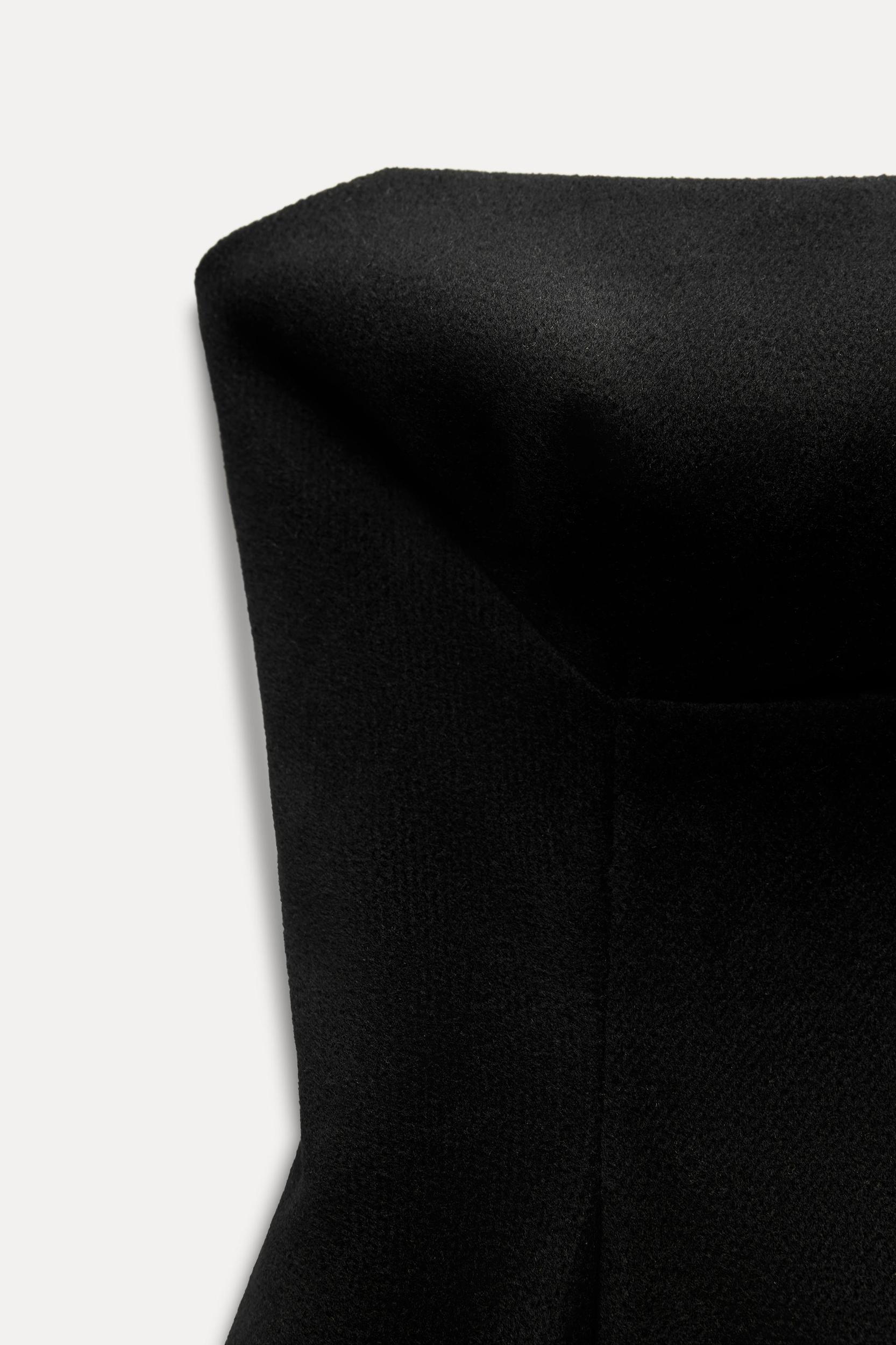 WOOL BLEND STRAPLESS TOP Product Image