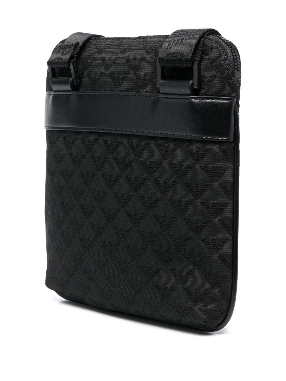 logo-jacquard messenger bag Product Image