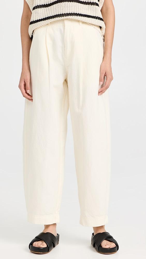 Apiece Apart Bari Crop Trousers | Shopbop Product Image