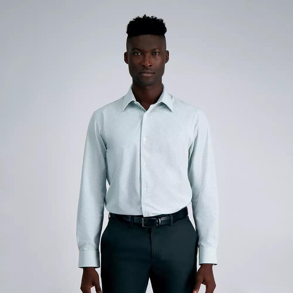 Mens Haggar Premium Comfort Slim Fit Dress Shirt Product Image