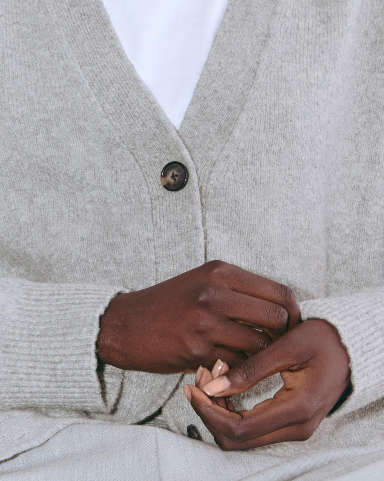 Womens Cocoon Cardigan in Plush Cotton by Everlane Product Image