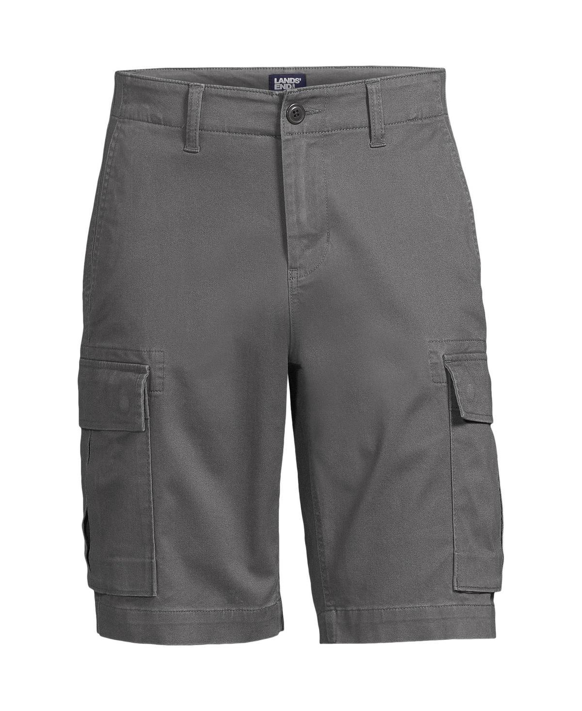 Men's Lands' End Comfort First Knockabout Cargo Shorts, Size: 34, Boulder Gray Product Image