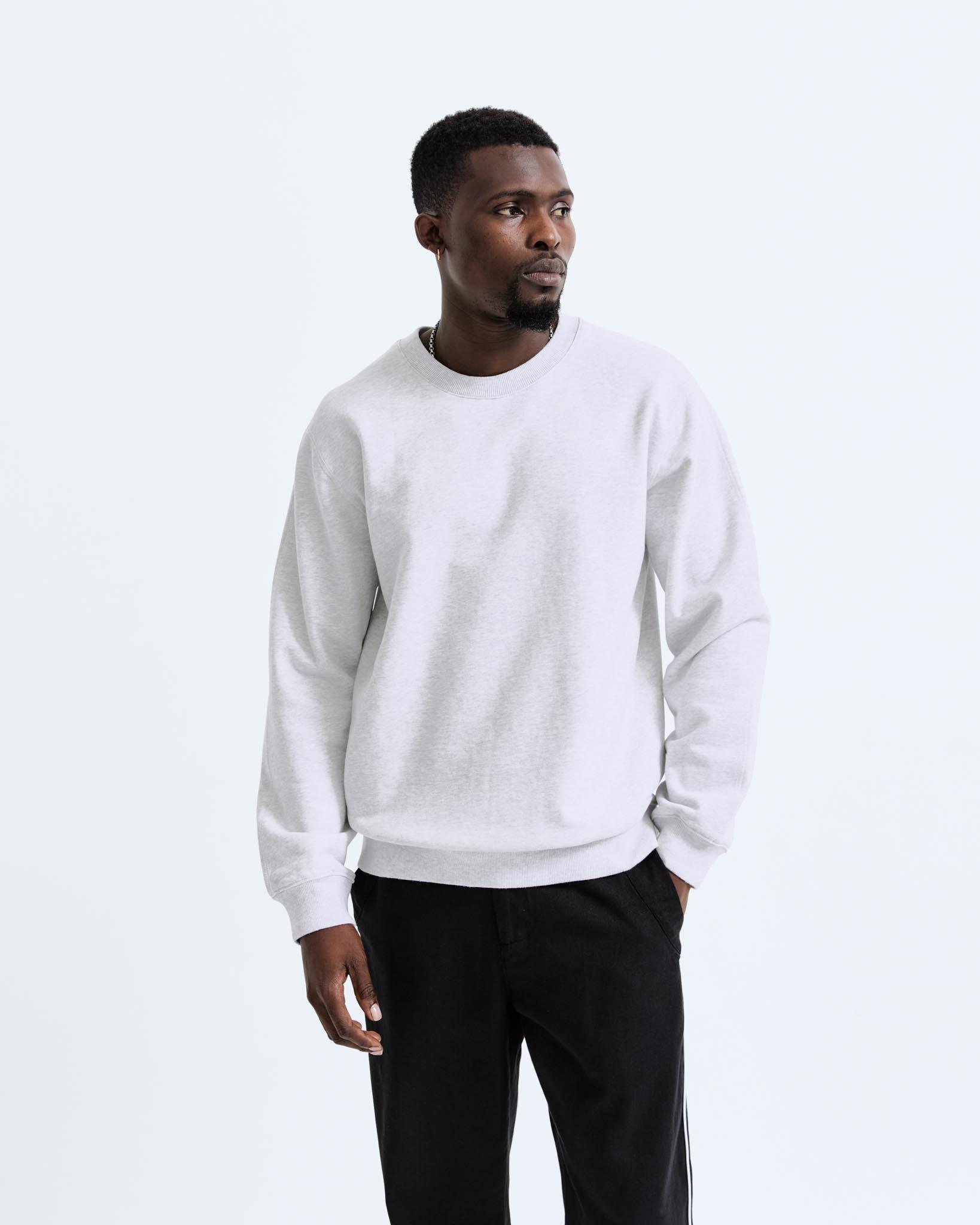 Midweight Terry Classic Crewneck - Vault Male Product Image