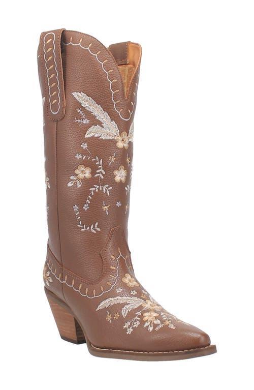 Dingo Full Bloom Women's Leather Western Boots, Size: 11, Black Product Image