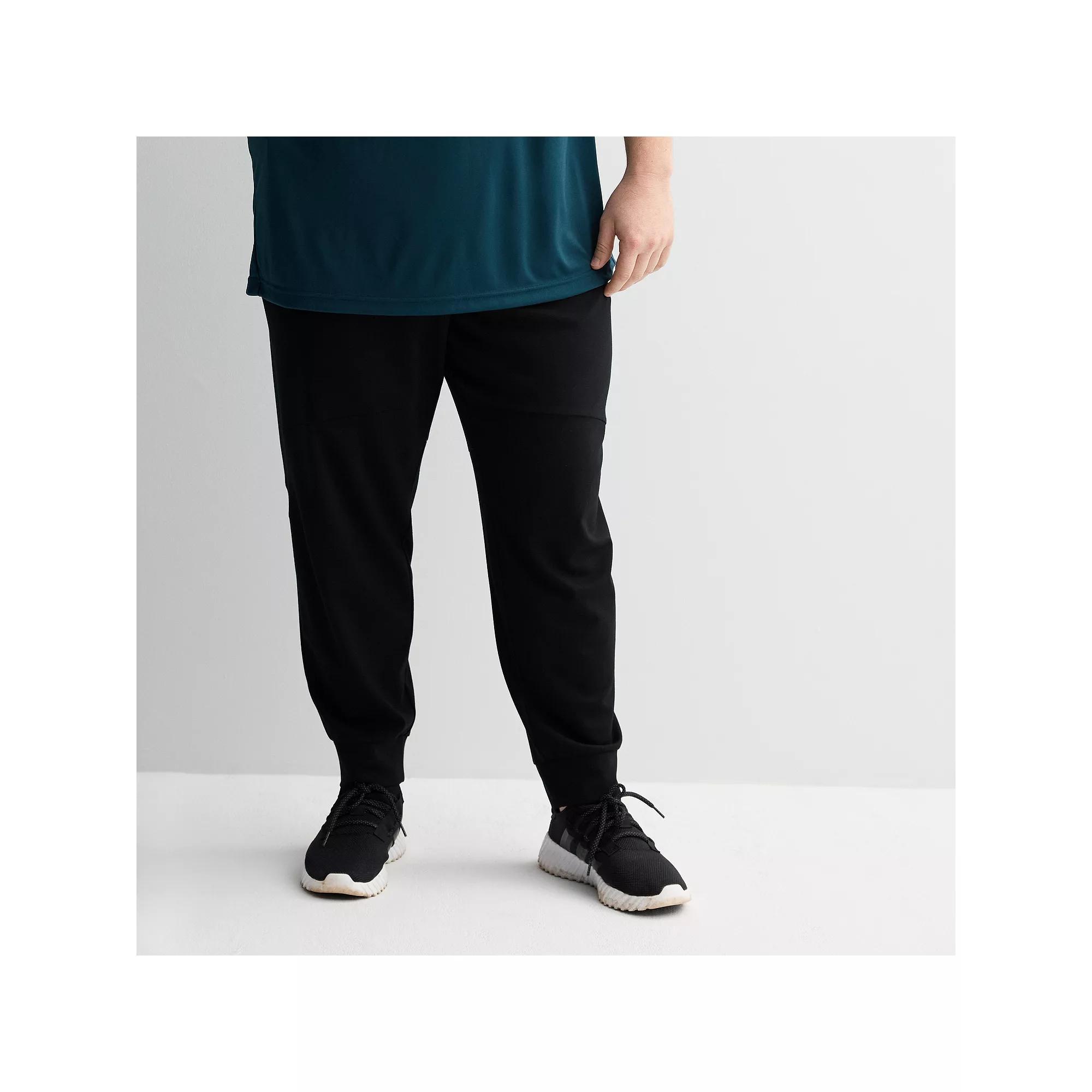 Big & Tall Tek Gear Performance Ponte Jogger Pants, Men's, Size: Medium Tall, Mineral Black Product Image