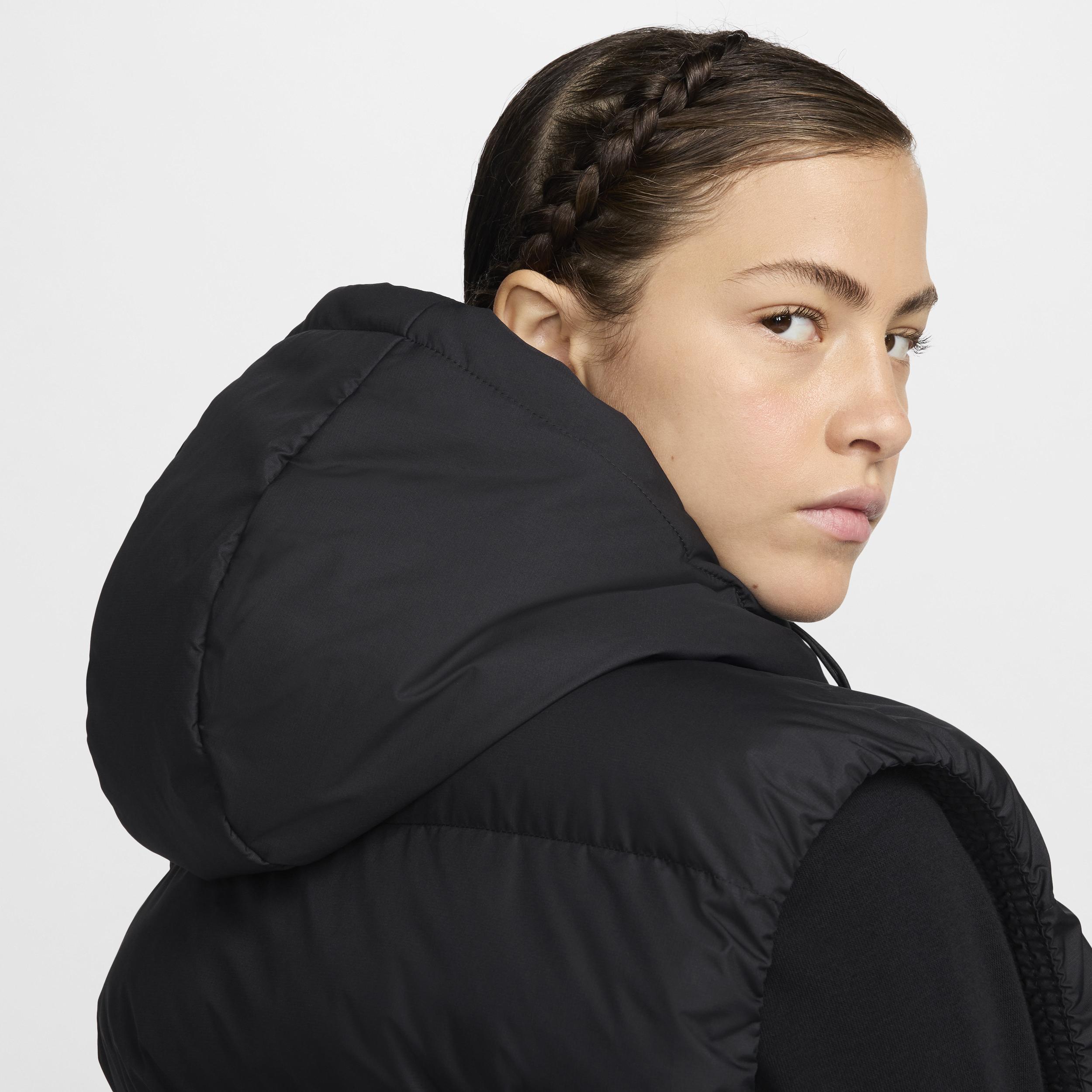 Nike Sportswear Metro Puffer Women's Therma-FIT Loose Hooded Vest Product Image