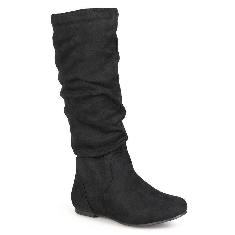 Journee Rebecca Women's Tall Boots, Girl's, Size: 8 Wc, Black Product Image
