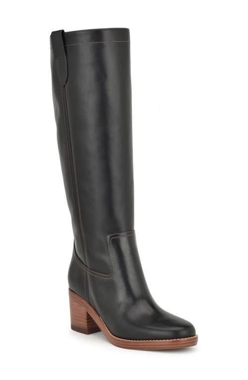 Nine West Danee Women's Suede Knee-High Boots, Size: 9.5, Black Suede Product Image