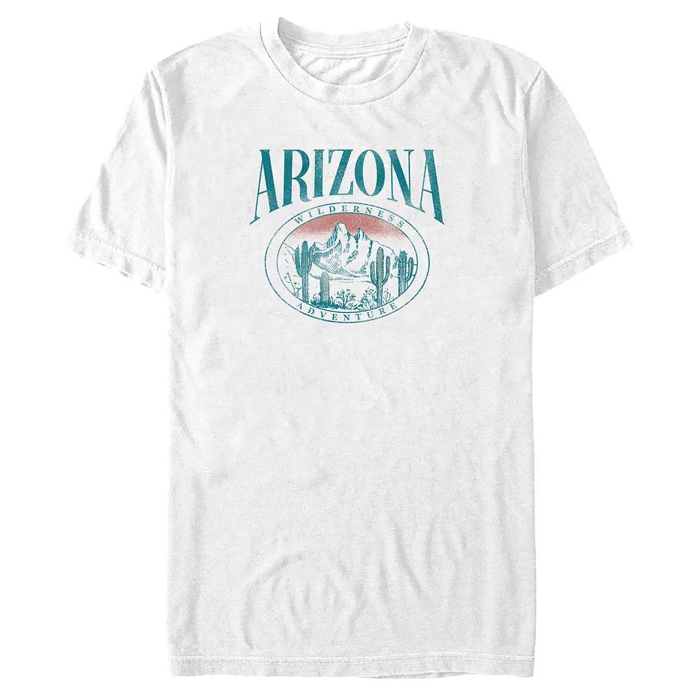Big & Tall Arizona Wilderness Adventure Graphic Tee, Men's, Size: XL Tall, White Product Image