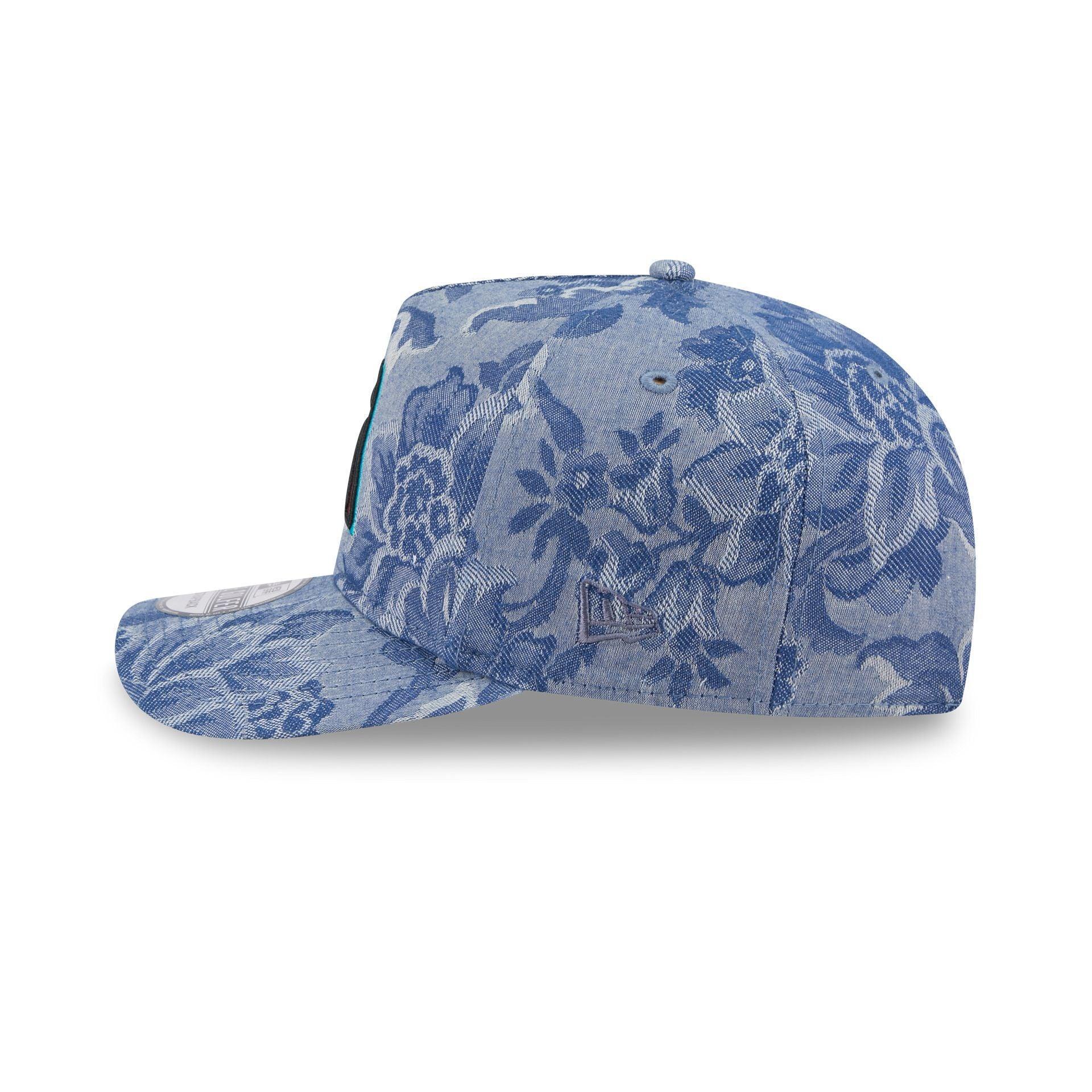 Columbus Blue Jackets Washed 9FIFTY A-Frame Snapback Hat Male Product Image