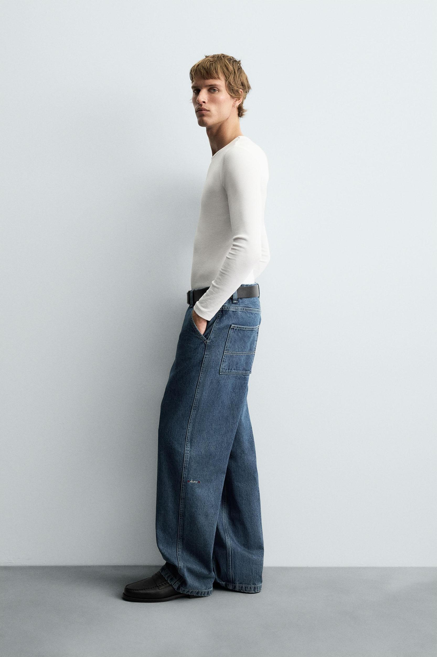 DENIM CHINO PANTS Product Image