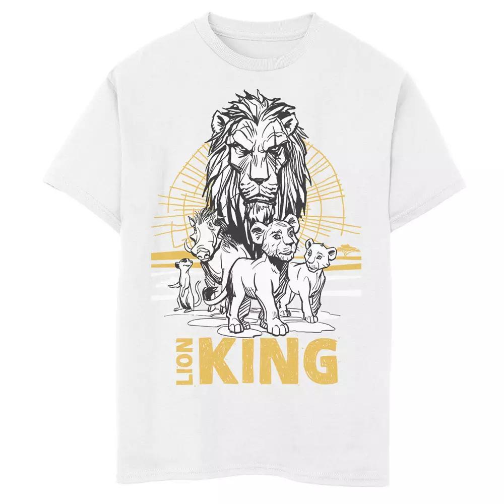 Disneys The Lion King Mens Scar, Simba & Nala Graphic Tee Product Image