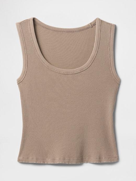 Rib Scoop Tank Top Product Image