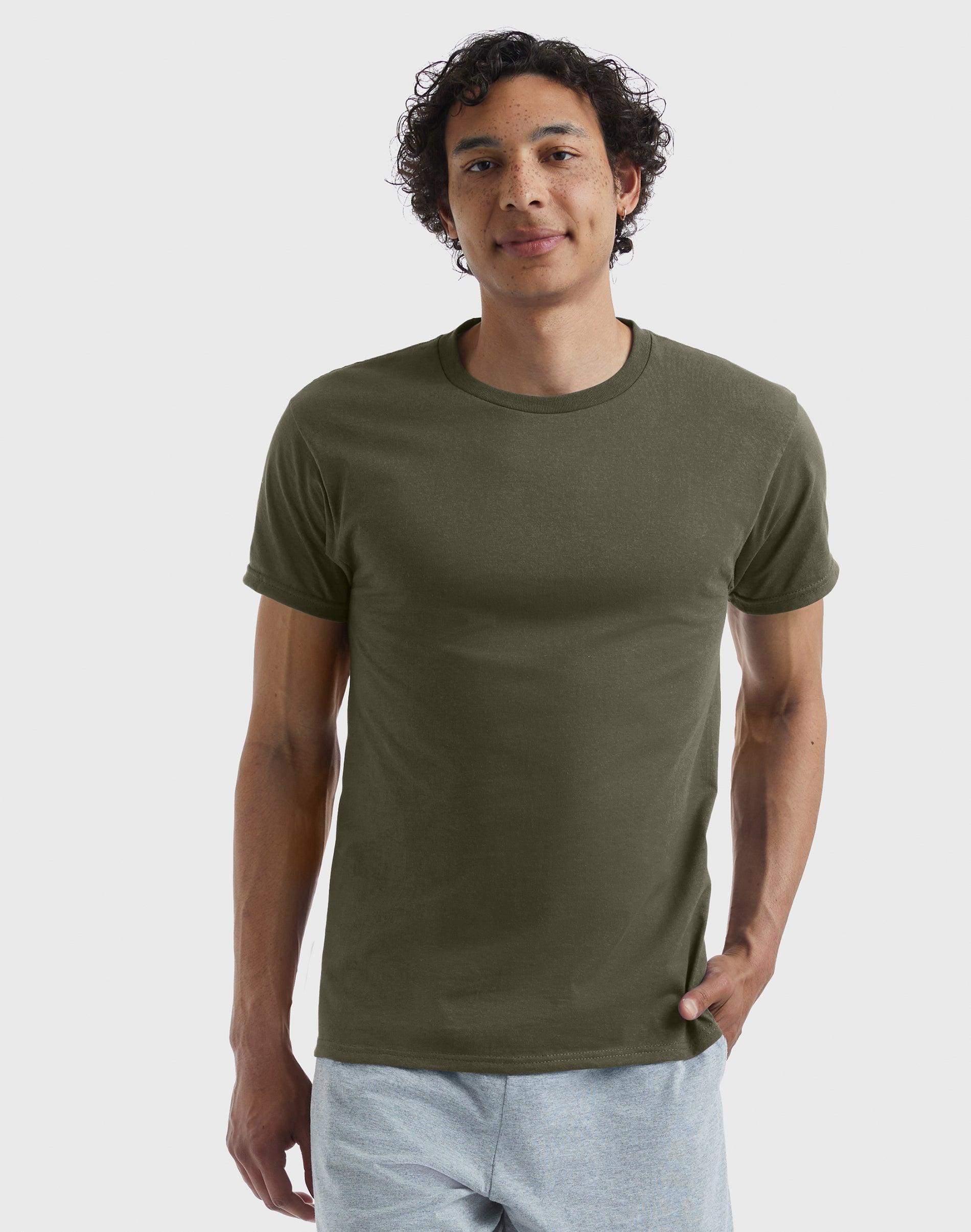Hanes Authentic Mens T-Shirt (Big & Tall Sizes Available) Deep Forest XL Product Image