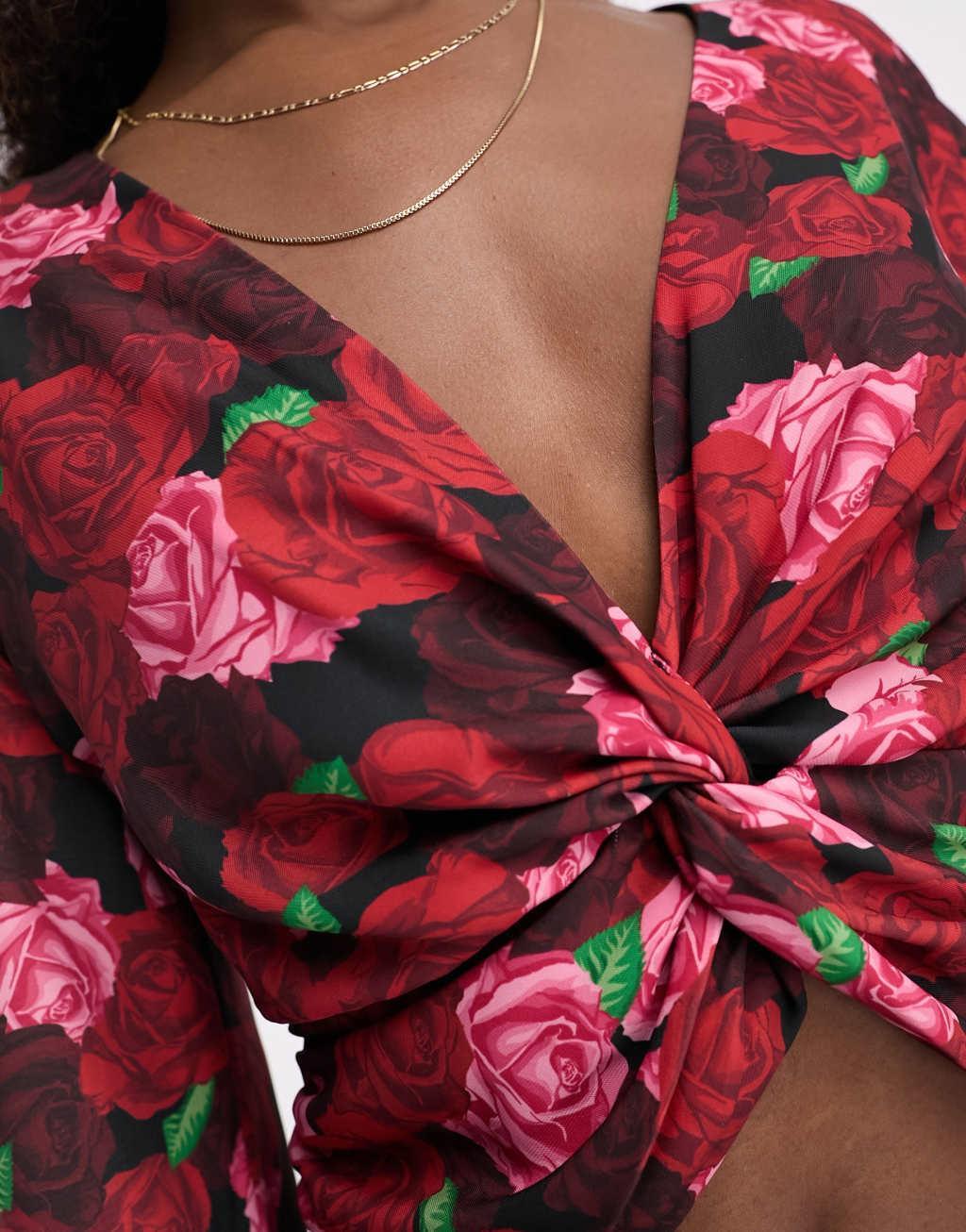 Urban Revivo twist front blouse Product Image