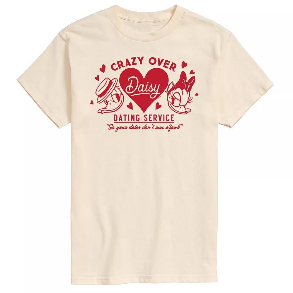 Disneys Mens Crazy Over Daisy Graphic Tee Product Image