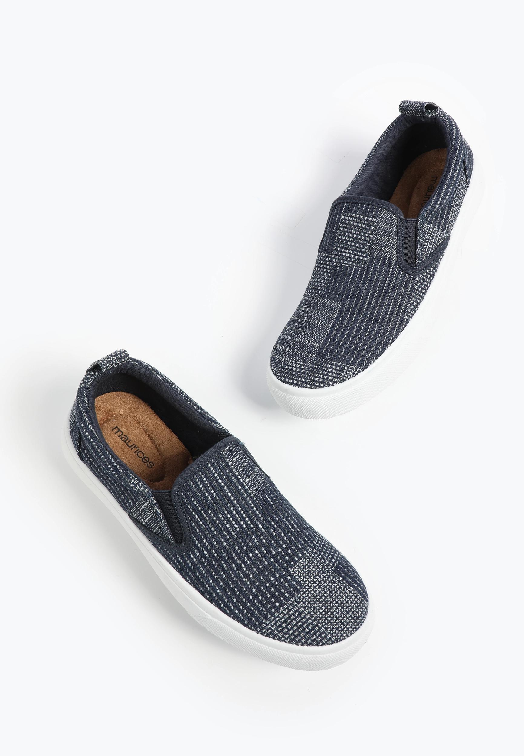 SuperCush Kate Denim Patchwork Sneaker Product Image