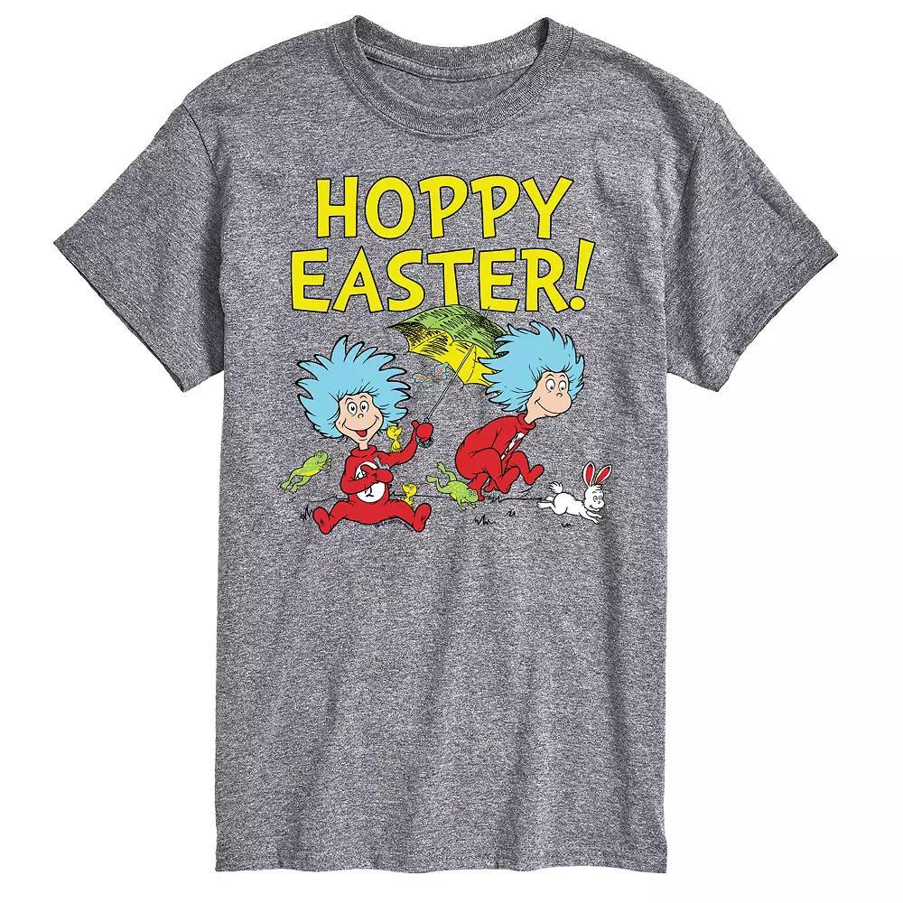 Big & Tall Dr Seuss Hoppy Easter Tee, Mens Product Image
