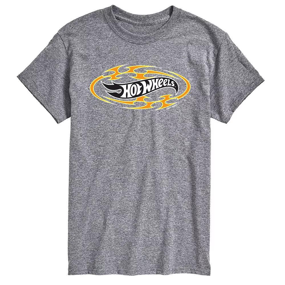 Mens Hot Wheels Flame Logo Tee Product Image
