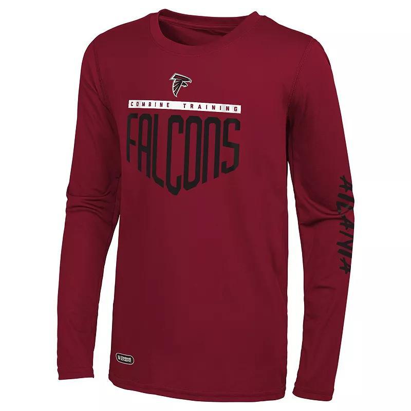 Mens Atlanta Falcons Impact Long Sleeve T-Shirt Product Image