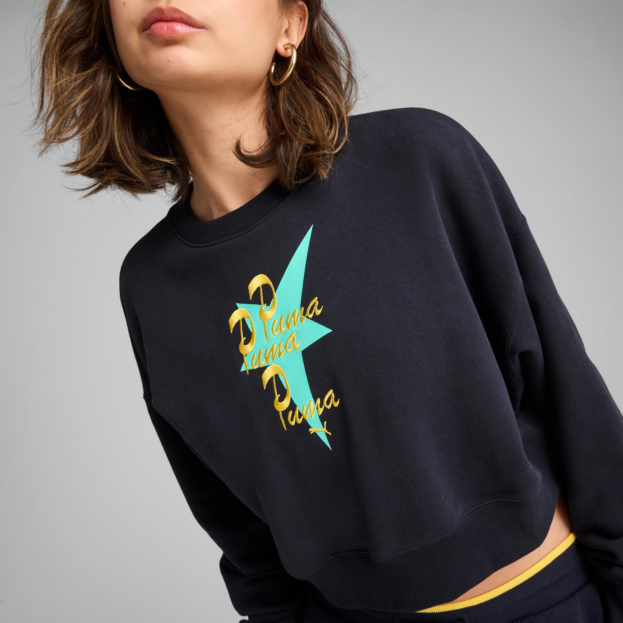 PUMA ROAD TO UNITY Women's Oversized Crew Sweatshirt Product Image