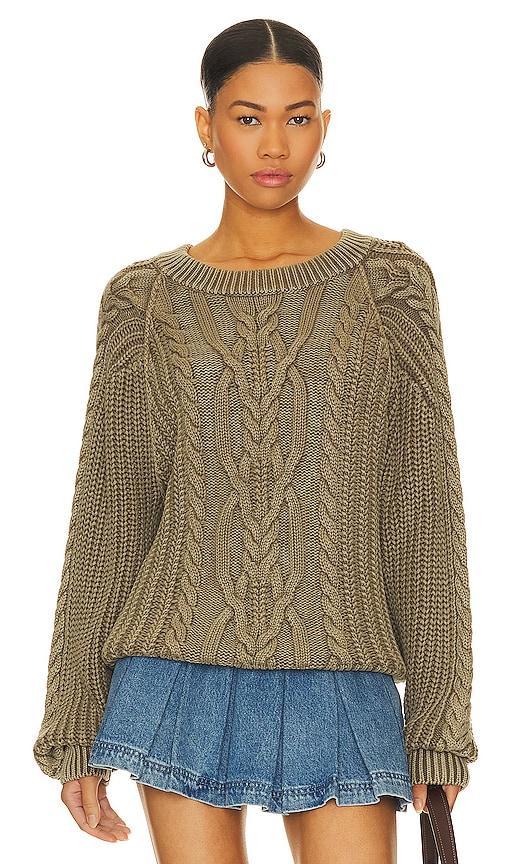 Free People Frankie Cable Sweater Product Image