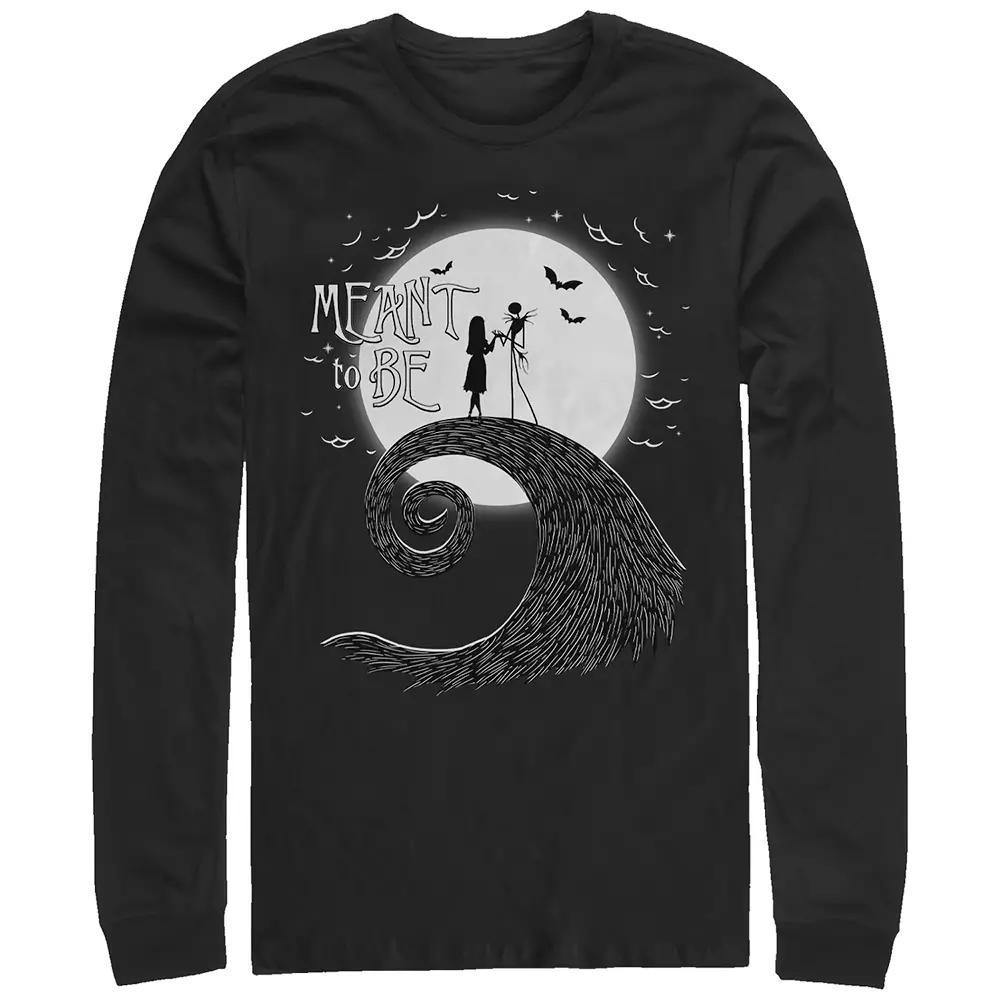 Disney's The Nightmare Before Christmas Meant To Be Men's Graphic Tee, Size: Large, Black Product Image
