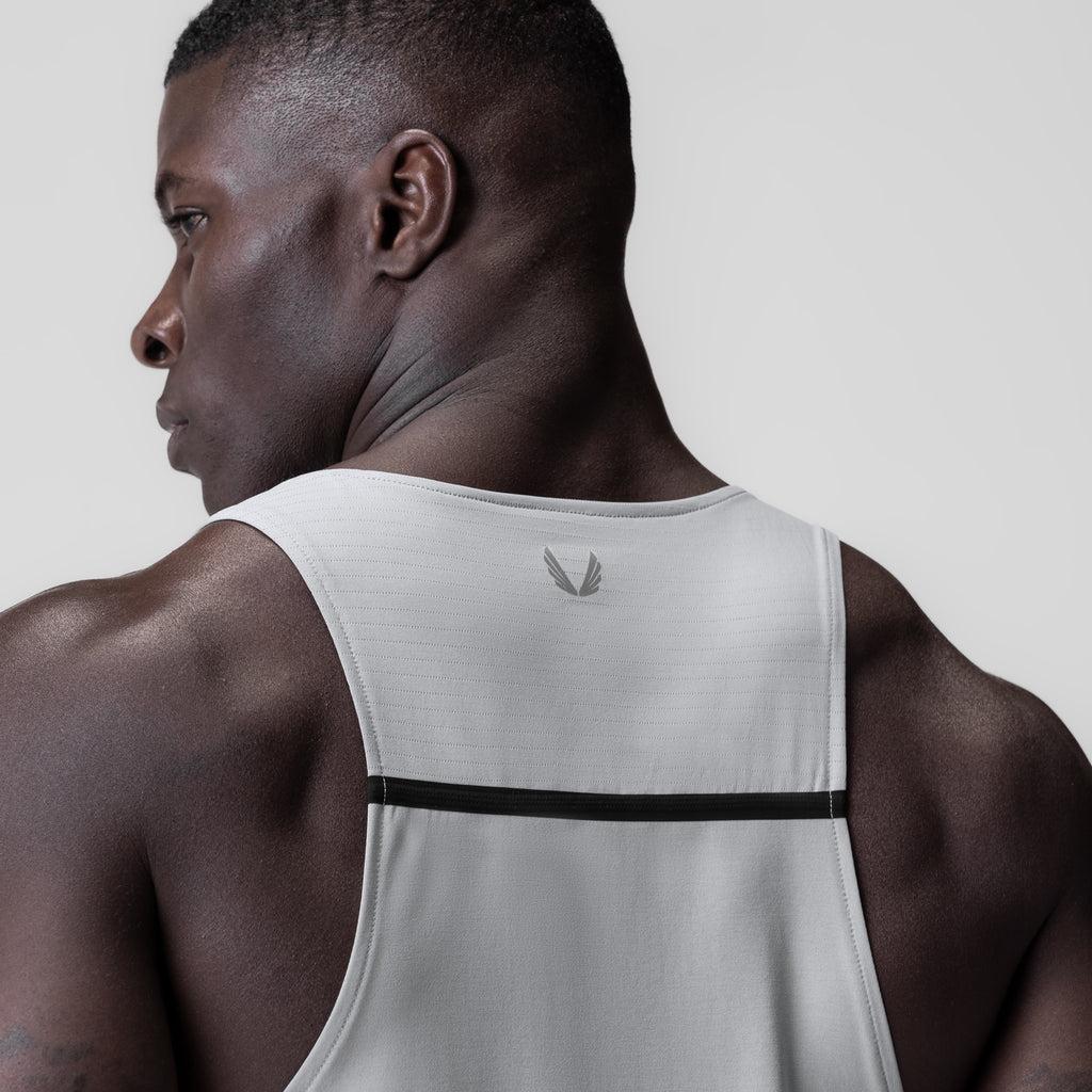 0833. 3D-Lite® 2.0 Lycra® Pro Singlet - Slate Grey Product Image