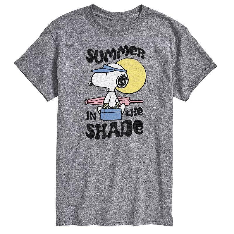 Big & Tall Peanuts Snoopy Summer In The Shade Graphic Tee, Mens Product Image