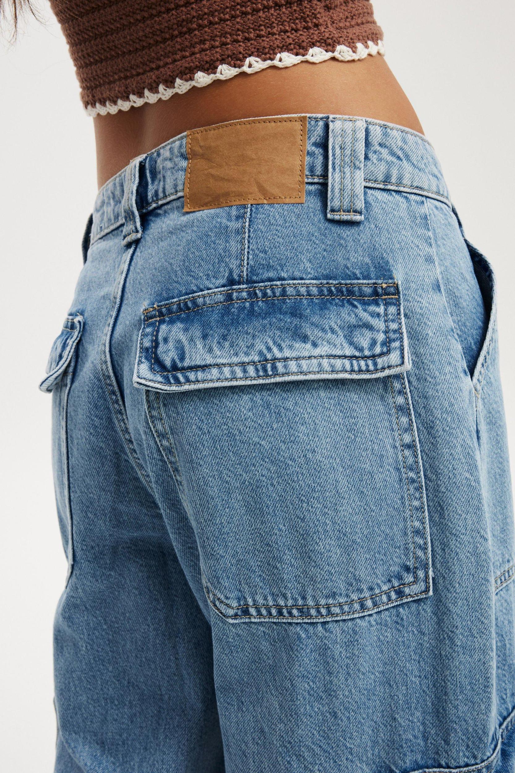 Relaxed Cargo Jean Product Image
