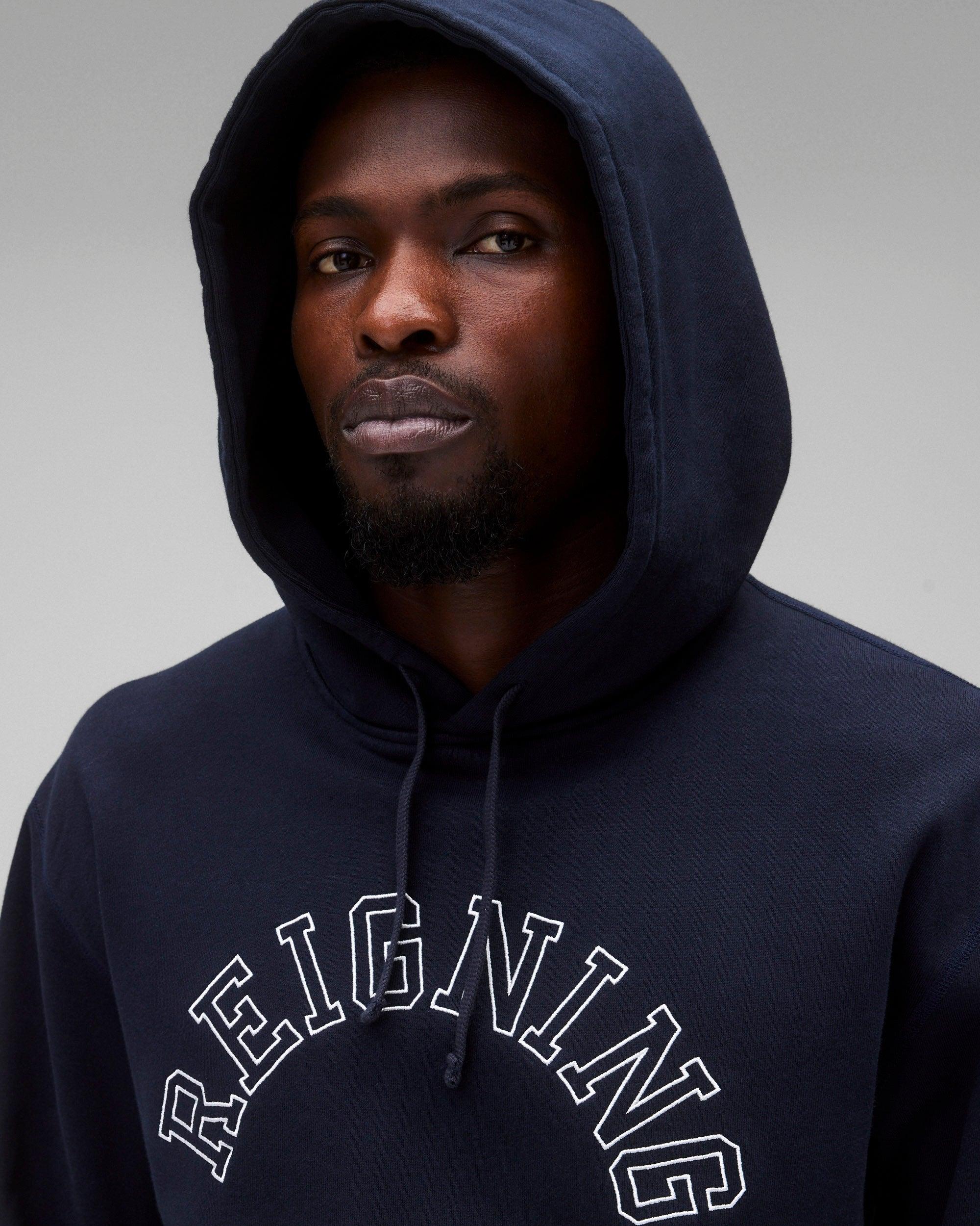 Reigning Champ Midweight Terry Arch Logo Standard Hoodie Product Image