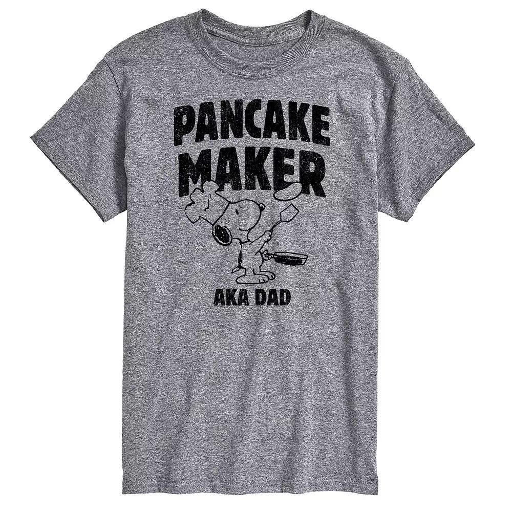 Mens Peanuts Pancake Maker Graphic Tee Product Image