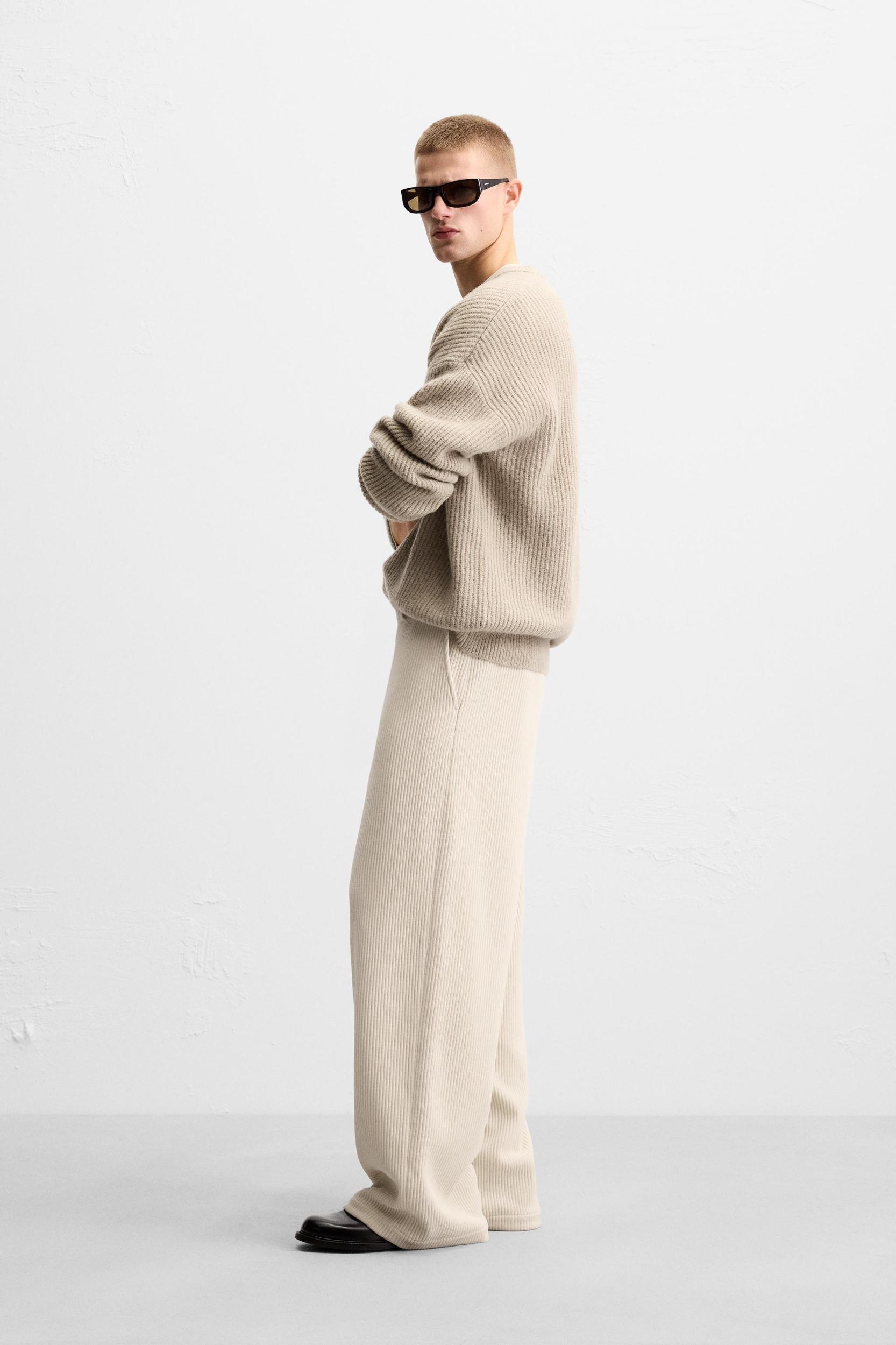 WIDE FIT CORDUROY PANTS Product Image